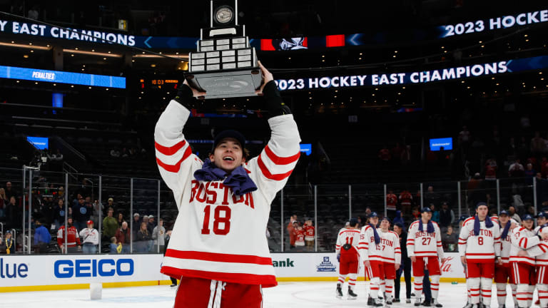 BU's Jay O'Brien Working to Be Hockey East's Next NHL Star